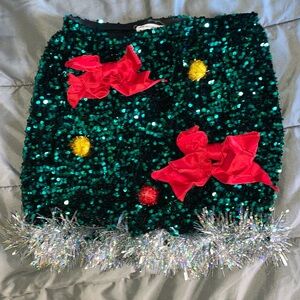 Christmas Mini Skirt